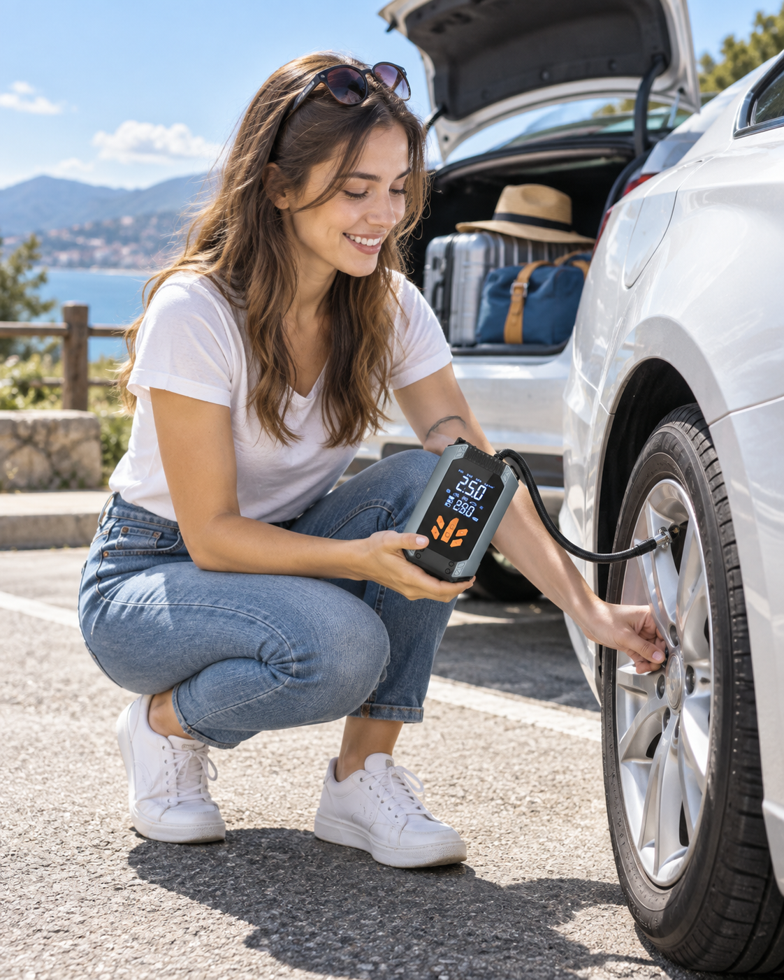Ordalya AirPro™ 150 PSI Cordless Tire Inflator image 8