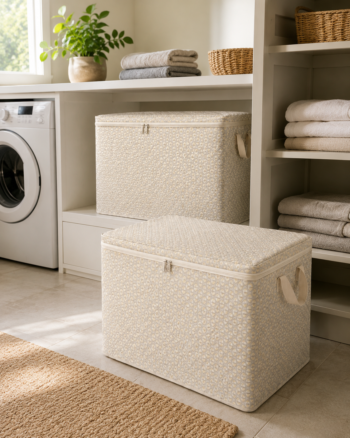 Foldable Clothes & Blanket Storage Bags – 2 Pack image 6