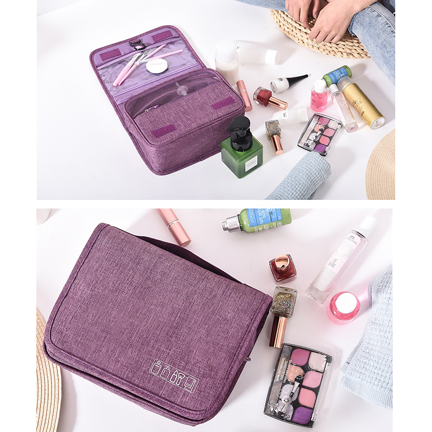 Travel Hanging Toiletry Bag Organizer image 12